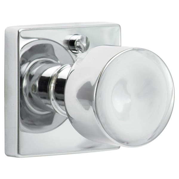 Sure-Loc Hardware Sure-Loc Hardware Bergen Square Privacy Knobset, Polished Chrome BG102-SQ 26 - main